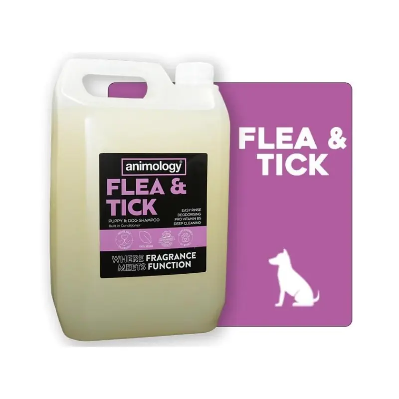 Animology Flea Tick Kene Ve Pire Önleyici 20:1 Konsantre Kedi Köpek Şampuanı 5 Lt