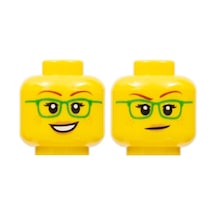 Minifigür Parçaları: Kafa: 3626pb2377