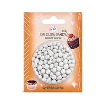 Dr. Gusto İnci Beyazı Bonbon Draje Pasta Süsleme Şekeri