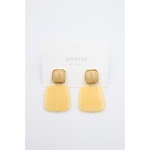 Sallantılı Küpe - Krem 11024558