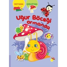 Uğur Böceği Ormanda Boyama Kitabı- Koloni Çocuk Yayınları