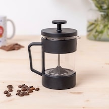 Periboia Siyah Cam French Press 350 Ml Renkli