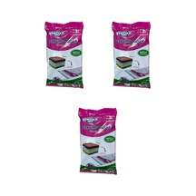 Vindex Vakumlu Giyisi Yastık Yorgan Saklama Torbası Poşeti Hurç - Mega - 100x130 Cm. - 3 Paket Diğer