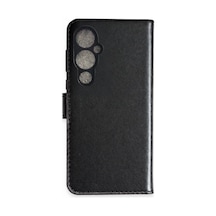 Tecno Pova 4 Pro Uyumlu Trend S Plus Kapaklı Kılıf - Siyah