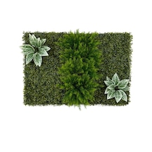 Dikey Bahçe Duvar Paneli 120x80cm Model8 Yeşil