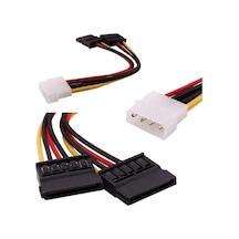 Powermaster Ikili Sata Power  Kablo