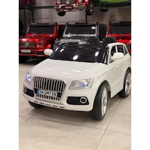 Audi Akülü Araba 0-6 Yaş Beyaz