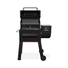 Weber 1500810 Smoque 22 Peletli Dumanlı Barbekü / Smoker-197 Siyah