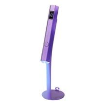 Skycity Portatif Şarjlı Işık Tedavi Lambası, 230mah Pil, 20/60s Zamanlama, Demirli Ayak, Mor Renk