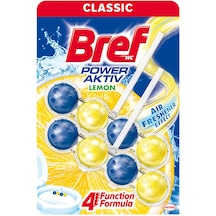 2 Adet Bref Power Aktiv Wc Temizleyici Blok 2'li Limon