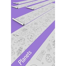 Planets Boyama Kağıdı