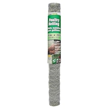 Yardgard 308400b Kümes Hayvanları Ağı Çiti, 60 Cm X 10 Ayak, Gümüş Genel