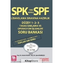 Spf Lisanslama Sınavına Hazırlık Düzey 1-2-3 Takas Saklama ve .