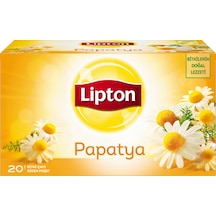Lipton Papatya Bitki Süzen Poşet Çay 2'li 20 x 2 G