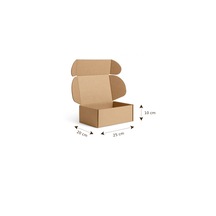 25x20x10 Cm E Dalga E-ticaret Karton Kutu , 25 Adet