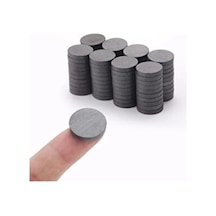 250 Adet, Yuvarlak Mıknatıs, Çok Amaçlı, Süsleme Mıknatısı, 14x3mm Ferrit Magnet
