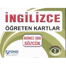 İngilizce Öğreten Kartlar 2-İkinci 300 Sözcük- Fono Yayınları