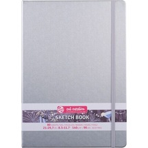 Art Creation Sketchbook Shiny Silver 21x30cm 140gr 80 Yaprak