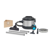 Fantom Promini 100M 850 W Otel Tipi Sessiz Toz Torbalı Profesyonel Elektrikli Süpürge