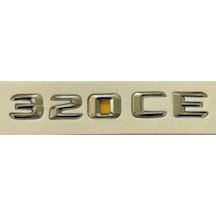 Mercedes Uyumlu Yazı 320 Ce Krom
