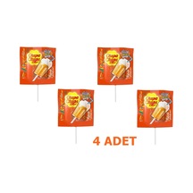 Chupa Chups 3d Fızzy Drinks Portakal Aromalı Lolipop Şeker 15 G X 4 Adet