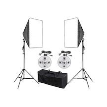 50 x 70 CM 5 Duylu Softbox 2'li Sürekli Işık Seti