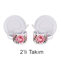 Kadına Hediye Fincan Seti 2'li Beyaz