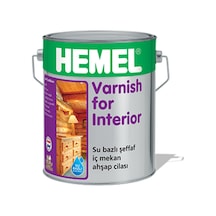 Hemel Varnish Iç Mekan Cilaısı Şeffaf 2.5 Lt