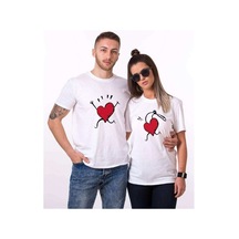 Tshirthane Kaçan Kovalanır Sevgili Kombinleri Tshirt Kombini Beyaz