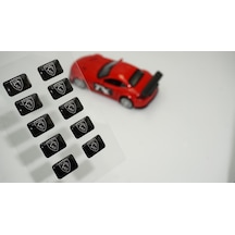 Peugeot Yeni Nesil Logo 3D Cam Açma Torpido Konsol Ayna Çıkartma