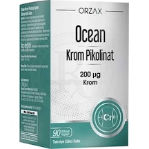 Ocean Krom Pikolinat 200 Mcg 90 Kapsül Takviye Edici Gıda