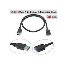 Usb 3.0 Uzatma Kablosu Yüksek Hızlı Usb Uzatma Kablosu 30 Cm