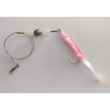 Levrek Lüfer Avcısı Çelik Telli Silikon Balık 11 Cm