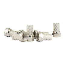 F Konnektör Rg58 Mini Kablo için İnce 100lü Paket Powermaster