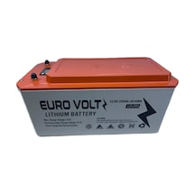 Eurovolt 12.8v 220ah Lityum Demir Fostat Lifepo4 Akü