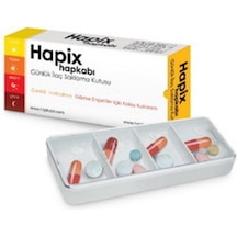 Hapix Hap Kabı Günlük Ilaç Saklama Kutusu
