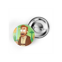 Obi-wan Kenobi - 44 Mm İğneli Çanta Rozeti - 5 Adet Diğer