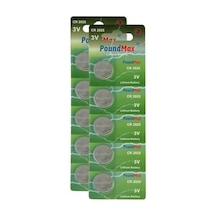 10 X Cr2025,mp058 Düğme Pil