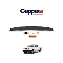 Cappafe Nissan Navara Ön Kaput Koruyucu Rüzgarlık 4Mm Abs 06-15