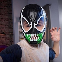 Venom Temalı Maske, Eğlenceli Aksiyon Oyuncak Açık Mavi