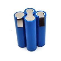 14.8V 2600 Mah li-Ion 4S1P 18650 Şarjlı Pil