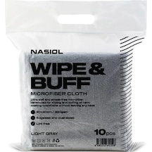 Nasiol 40x40 Koyu Gri Seramik Kaplama Detailing Mikrofiber Bez