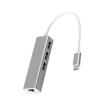 Büro Ev Ofis Cihazları İçin Usb3.0-usbc Ethernet Macpc Çevirici