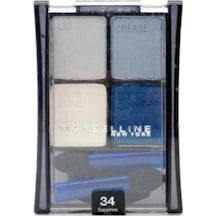 Maybelline New York Expert Wear Quads 34 Sapphire Ice Maybelline New York Expert Wear Quads 34 Sapphire Ice