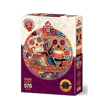 Mutlu Son 570 Parça Saat Puzzle