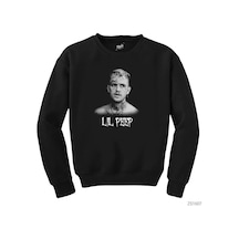Lil Peep Siyah Sweatshirt Siyah