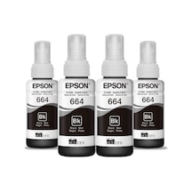 Epson 664 EcoTank L110 Dörtlü Siyah Şişe Mürekkep