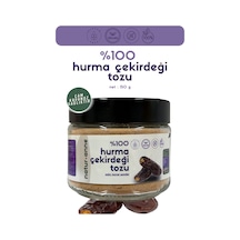 Hurma Çekirdeği Tozu 150 G Cam Kavanoz - Doğal , Katkısız , Koruyucusuz , Premium