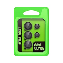 Samsung Galaxy S24 Ultra Raze Metal Kamera Lens - Siyah -
