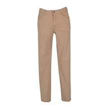 Cengiz İnler 5 Cep Fermuarlı Düz Kanvas Pantolon Slim 001